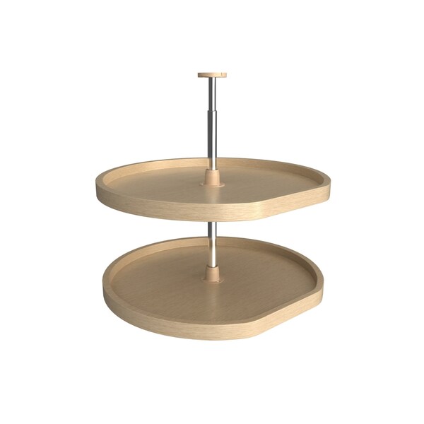 Rev-A-Shelf Maple Veneer, Light Brown, 28 in W, 26 in H, 28 in D, 25.5 in L, Light Brown LD-4BW-262-28-1 - main